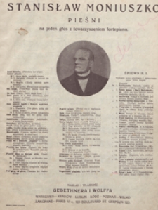 Dziad i baba : [pieśń] G-dur : [na bas z towarzyszeniem fortepianu] / słowa Józefa Ignacego Kraszewskiego