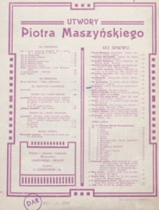 Dunajec : [pieśń F-dur] : op.26 : na baryton z tow. fortepianu