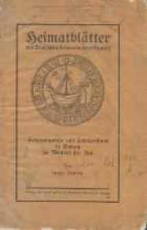 Schützengarten des Schützenhaus in Danzig im Wandel der Zeit