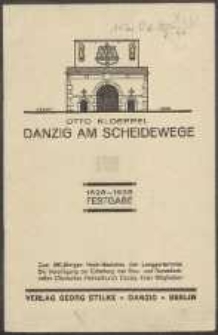 Verzeichnis der Vorstands- und Aufsichtsratsmitglieder Danziger Akteingesellschaften.