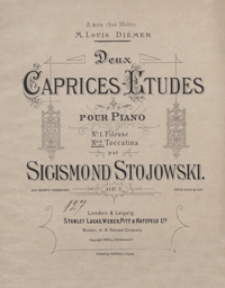 Toccatina C-dur : op.2 no 2 : pour piano / par Sigismond Stojowski