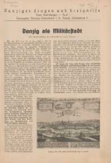 Danzig als Militärstadt