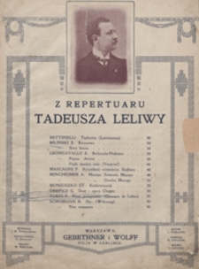 Rozmowa : [pieśń As-dur : na głos wysoki z tow. fortepianu] / słowa A. Mickiewicza
