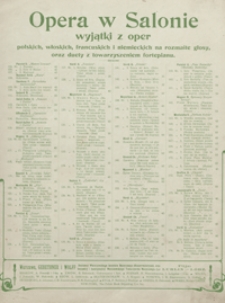 Lucia di Lammermoor : Cavatina D-dur z opery