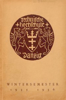 Vorlesungs-Verzeichnis : für das Wintersemester 1935/36