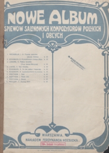 Blada r&oacute;ża : [pieśń] Des-dur : [na głos wysoki z tow. fortepianu] / słowa Kazimierza Tetmajera