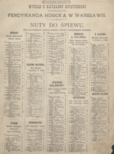 Płyńmy = Vogue, l&eacute;gere, z&eacute;phir! : duetto / muzyka F. Mendelssohn ; przekład J. Chęcińskiego