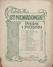 Na początku nic nie było : [pieśń H-dur z cyklu "Astry"] : op.40 No 5 : na baryton z tow. fortepianu] / sł.: A. Asnyk