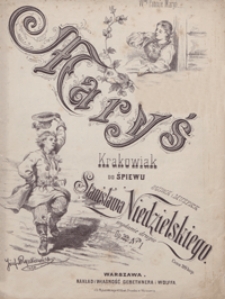Maryś : krakowiak F-dur : op. 22 No 1 : [na tenor z tow. fortepianu] / słowa St. Niedzielskiego. - Wyd. 2