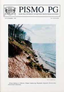 Pismo PG : pismo pracowników i studentów Politechniki Gdańskiej, 1996, nr 2/3 (Luty/Marzec)
