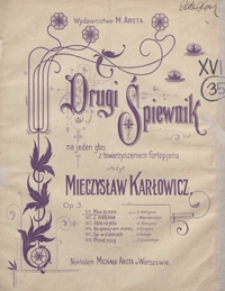 Mów do mnie jeszcze : [pieśń D-dur] op.3 , No 1 : na głos z towarzyszeniem fortepianu
