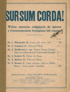 Święty, święty, święty : (Sanctus et Benedictus) : solo