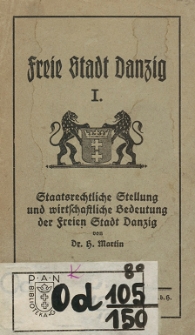 Freie Stadt Danzig H. 1