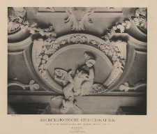 Wohnhaus am Langen Markt (Davidsohn) Theil einer Decke A.