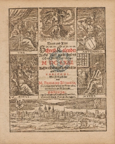 New und Alter Schreib Calender Auffs Jahr nach unsers Herrn Christi Geburt [...] 1671