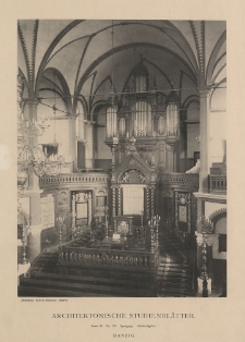 Synagoge Allerheiligstes