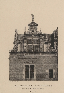 Die Peinkammer Giebel der Südseite