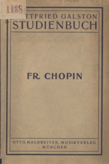 Studienbuch : 3 Klavier-Abend : "Frédéric Chopin". - 2 Aufl