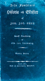 Jesu apostlars historia och skrifter. Senare delen