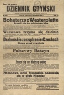 Dziennik Gdyński, nr.209, 10 września 1939