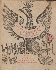 Neue und Alte woleingerichte Jahres-Rechnung Vermittelst eines Kunst- und Tugends-Calenders, Auff das [...] Jahr Christi [...] 1812