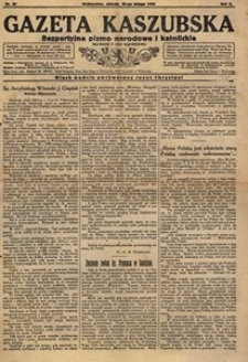 Gazeta Kaszubska 1926, nr23 (23 lutego)