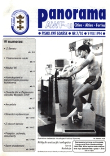 Panorama AWF Gdańsk : citius, altius, fortius, 1994, Nr 7