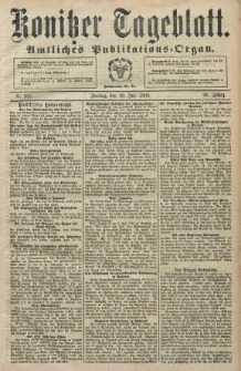 Konitzer Tageblatt.Amtliches Publikations=Organ