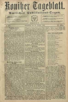 Konitzer Tageblatt.Amtliches Publikations=Organ