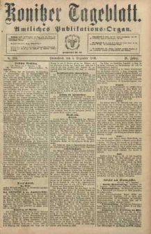 Konitzer Tageblatt.Amtliches Publikations=Organ