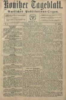 Konitzer Tageblatt.Amtliches Publikations=Organ