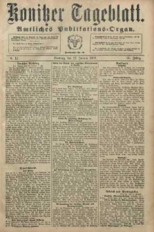 Konitzer Tageblatt.Amtliches Publikations=Organ