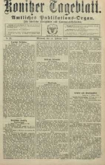 Konitzer Tageblatt.Amtliches Publikations=Organ, nr39