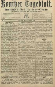 Konitzer Tageblatt.Amtliches Publikations=Organ, nr42