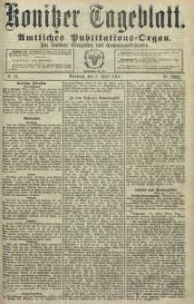 Konitzer Tageblatt.Amtliches Publikations=Organ, nr79