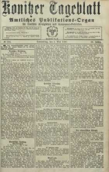 Konitzer Tageblatt.Amtliches Publikations=Organ, nr104
