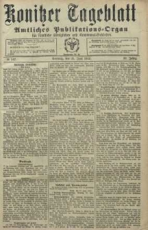 Konitzer Tageblatt.Amtliches Publikations=Organ, nr147