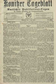 Konitzer Tageblatt.Amtliches Publikations=Organ, nr155
