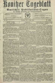 Konitzer Tageblatt.Amtliches Publikations=Organ, nr157