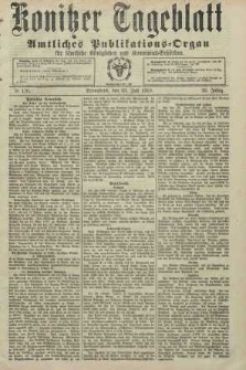 Konitzer Tageblatt.Amtliches Publikations=Organ, nr170