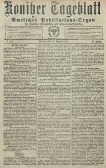 Konitzer Tageblatt.Amtliches Publikations=Organ, nr187