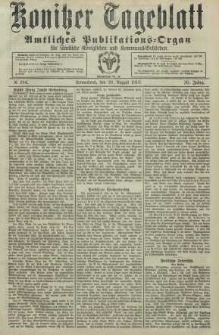 Konitzer Tageblatt.Amtliches Publikations=Organ, nr194
