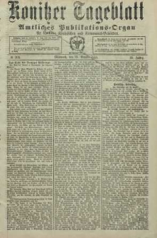 Konitzer Tageblatt.Amtliches Publikations=Organ, nr203