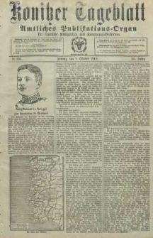 Konitzer Tageblatt.Amtliches Publikations=Organ, nr235