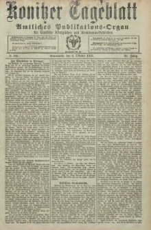 Konitzer Tageblatt.Amtliches Publikations=Organ, nr236