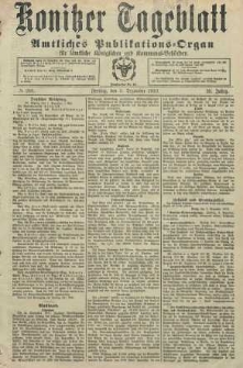 Konitzer Tageblatt.Amtliches Publikations=Organ, nr288