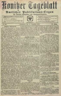 Konitzer Tageblatt.Amtliches Publikations=Organ, nr289
