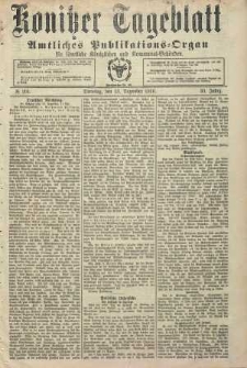 Konitzer Tageblatt.Amtliches Publikations=Organ, nr291