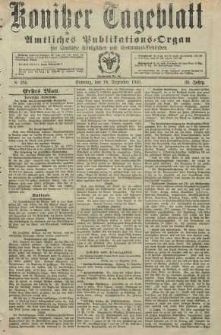 Konitzer Tageblatt.Amtliches Publikations=Organ, nr296