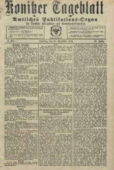 Konitzer Tageblatt.Amtliches Publikations=Organ, nr297